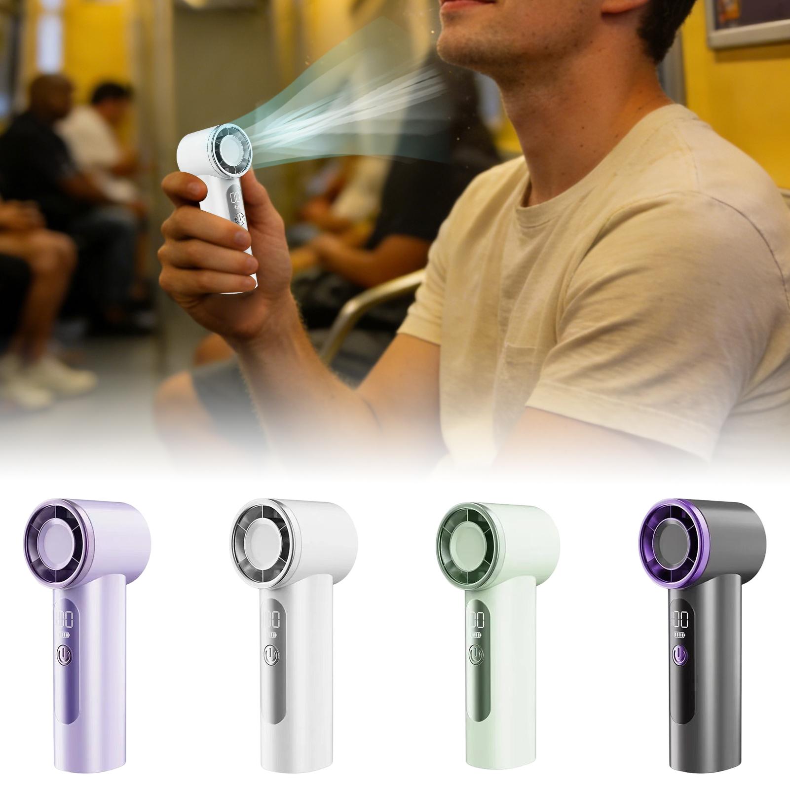 Usb Fan Silent - Ventilateur portable mini USB rechargeable, silencieux,