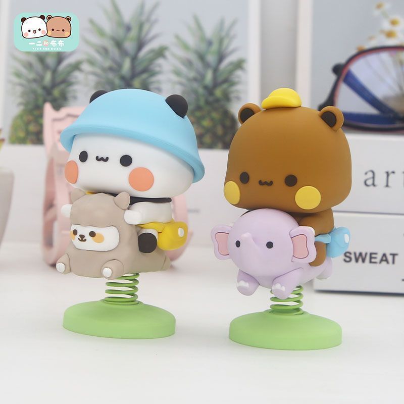 Tech Car Accessories - Yier Bubu Spring Swing Figurine Mignonne
