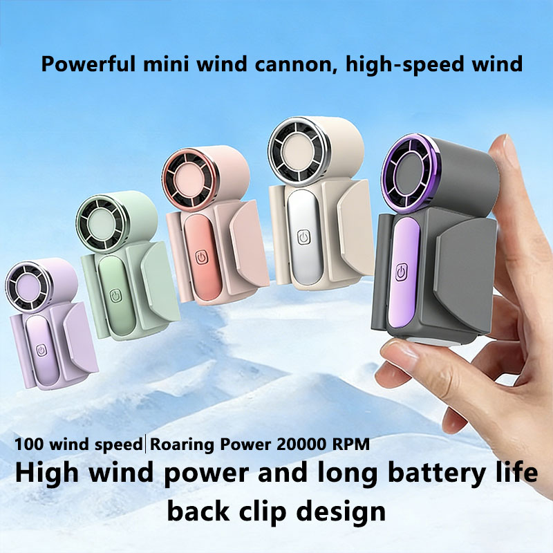 Usb Fan Silent - Ventilateur portable USB rechargeable ultra-silencieux avec