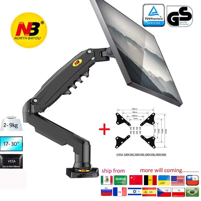 Monitor Arm Single - NOUVEAU Support de moniteur LED LCD