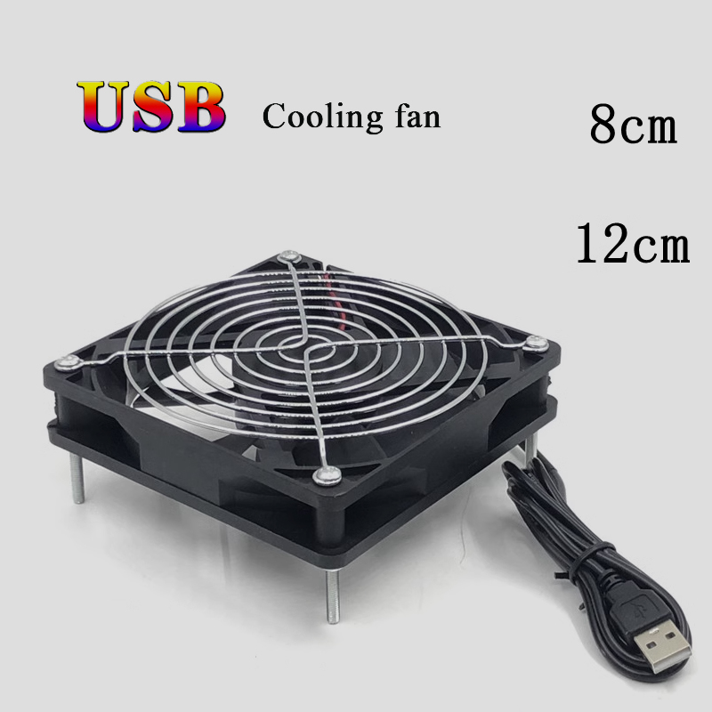 Usb Fan Silent - Ventilateur de boîtier d'ordinateur alimenté par