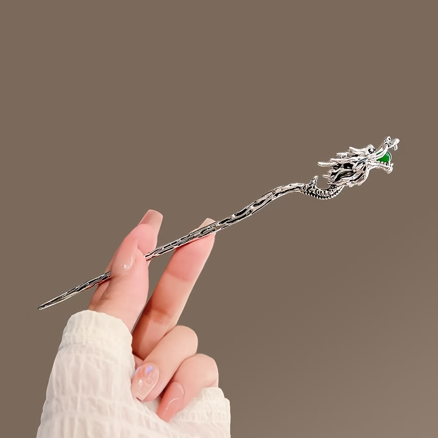 Hi Tech Accessories - 1pc Épingle à cheveux Dragon tendance,