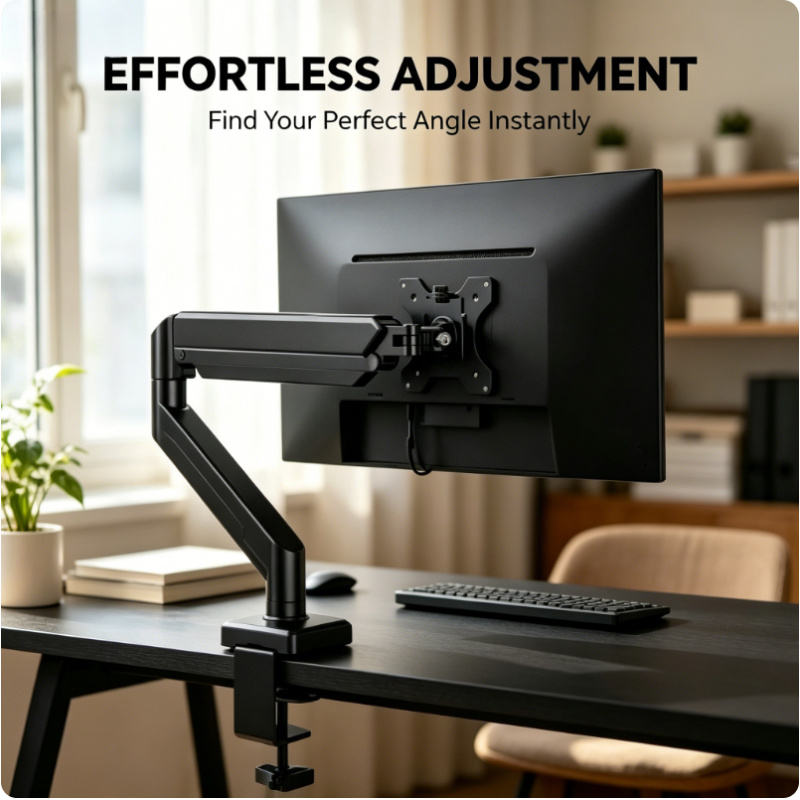 Monitor Arm Single - Support de moniteur simple réglable en