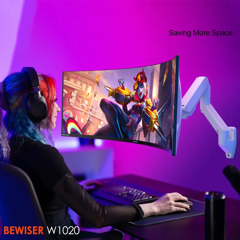 Support mural robuste à ressor - Monitor Arm Single avis et prix