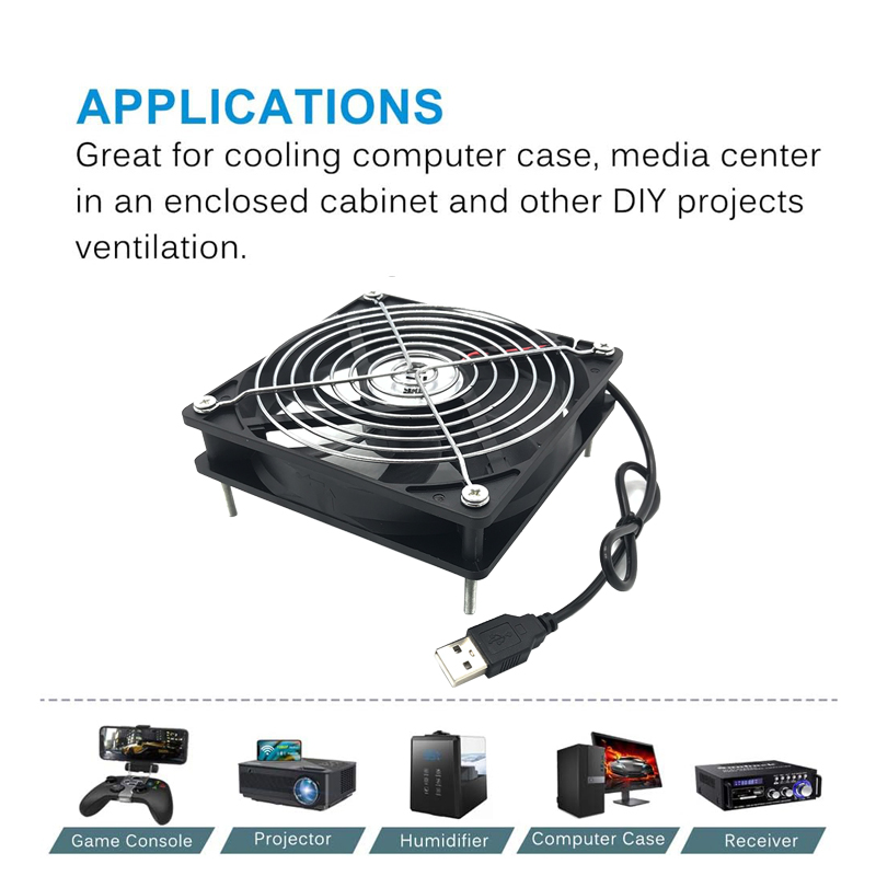 Ventilateur de boîtier d'ordin - Usb Fan Silent avis et prix