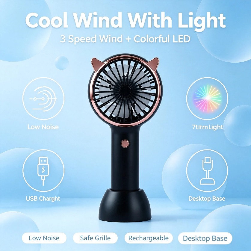 Ventilateur portable mini orei - Usb Fan Silent avis et prix